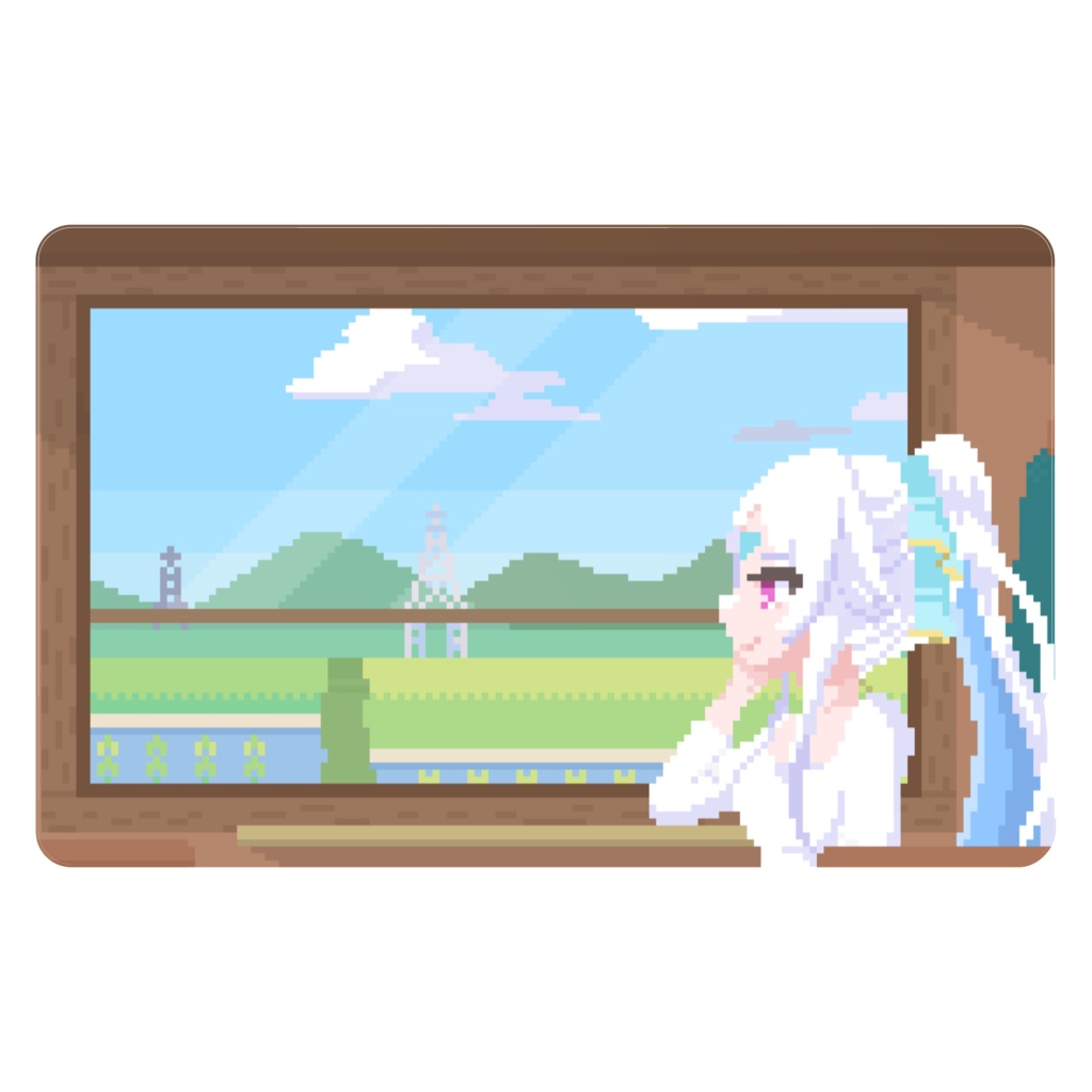 【クロス・クローリア1周年記念】ICカードステッカー