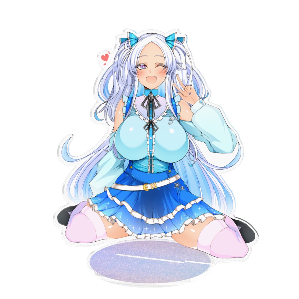 【クロス・クローリア新衣装&髪型】アクリルフィギュア大