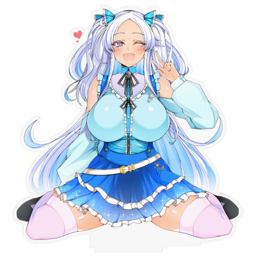 【クロス・クローリア新衣装&髪型】アクリルフィギュア大