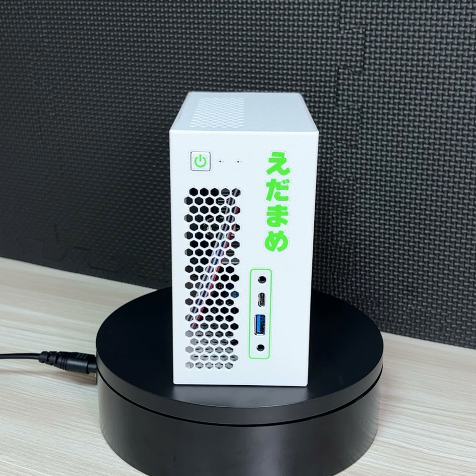 DeskMini対応「ずんだもんPCケース」(ASA製3Dプリント品)