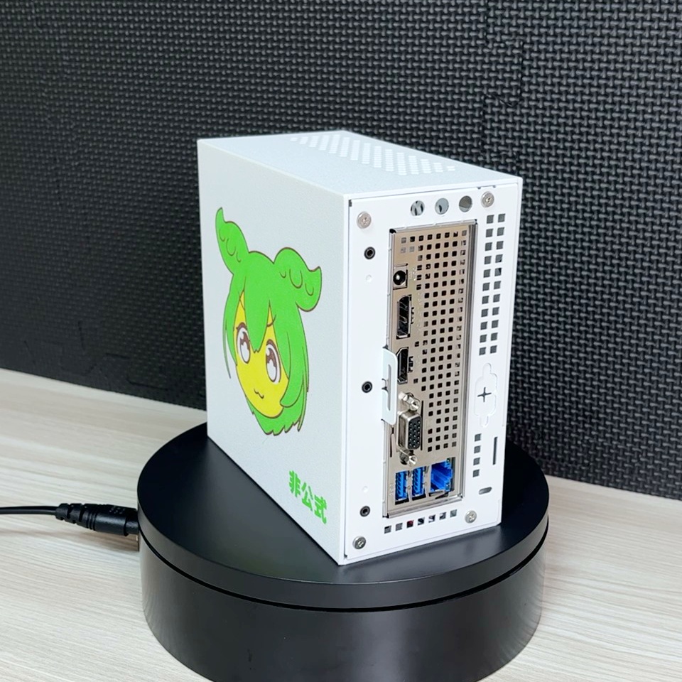 DeskMini対応「ずんだもんPCケース」(ASA製3Dプリント品)