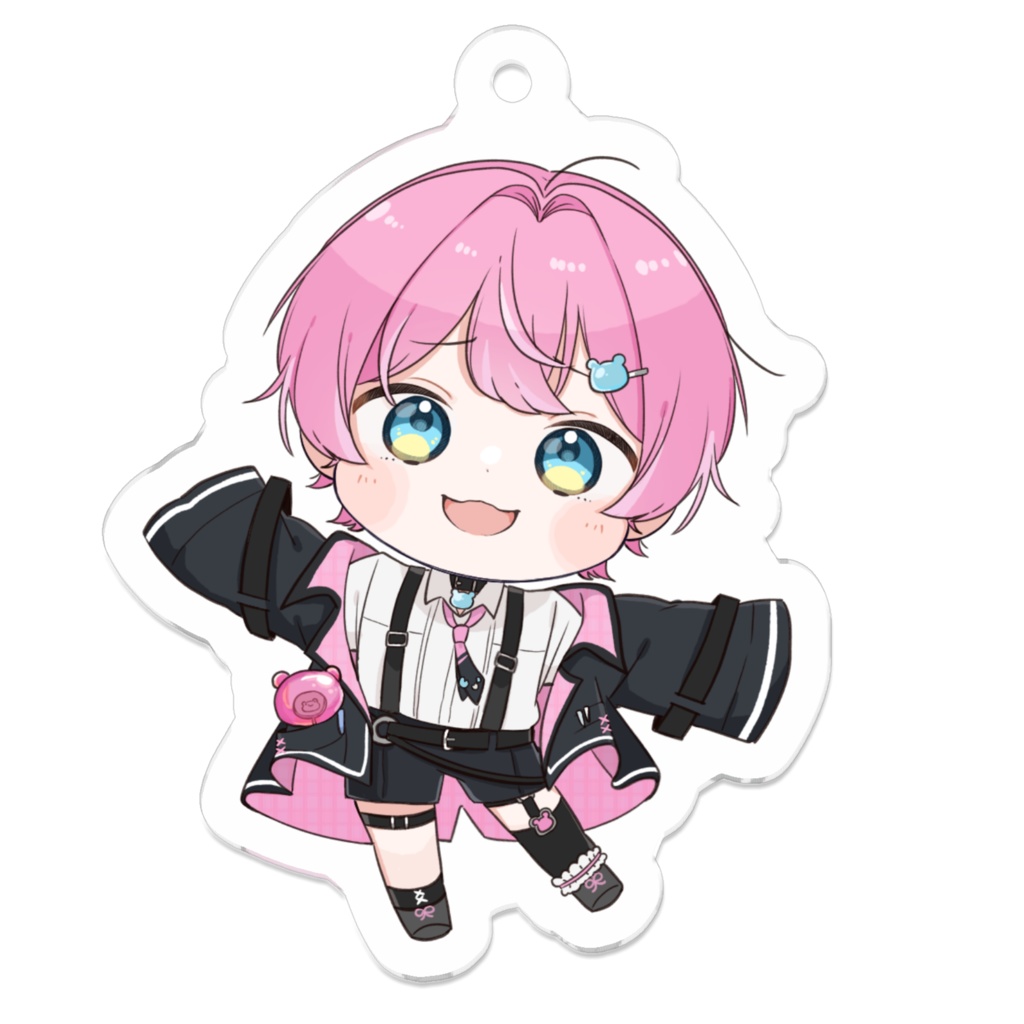 ミニキャラアクキー　新衣装 ざぁ～こざぁ～こver.