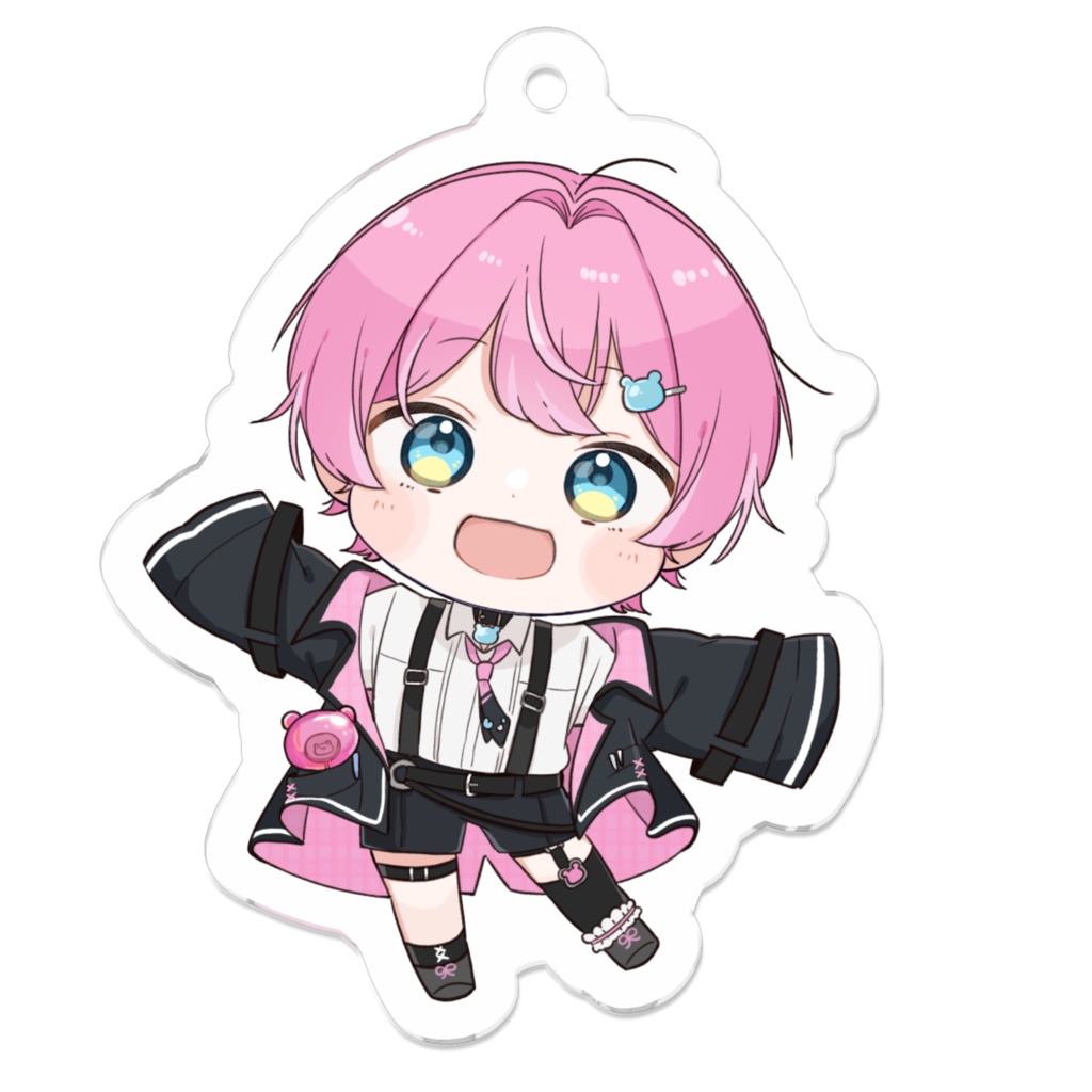 ミニキャラアクキー　新衣装 Egao.ver