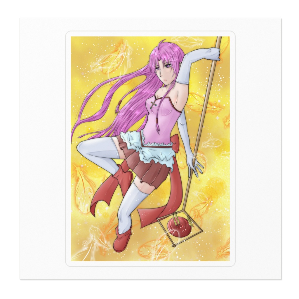 天空優美 ステッカー