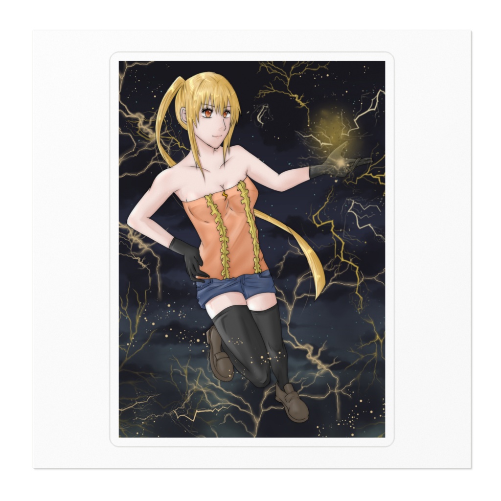 雷鳴綾乃 ステッカー