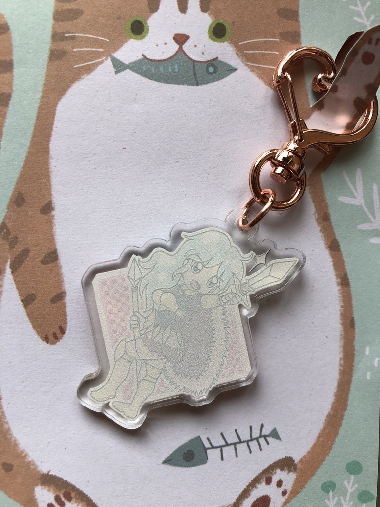 【ロマサガRS】聖王様アクリルキーホルダー