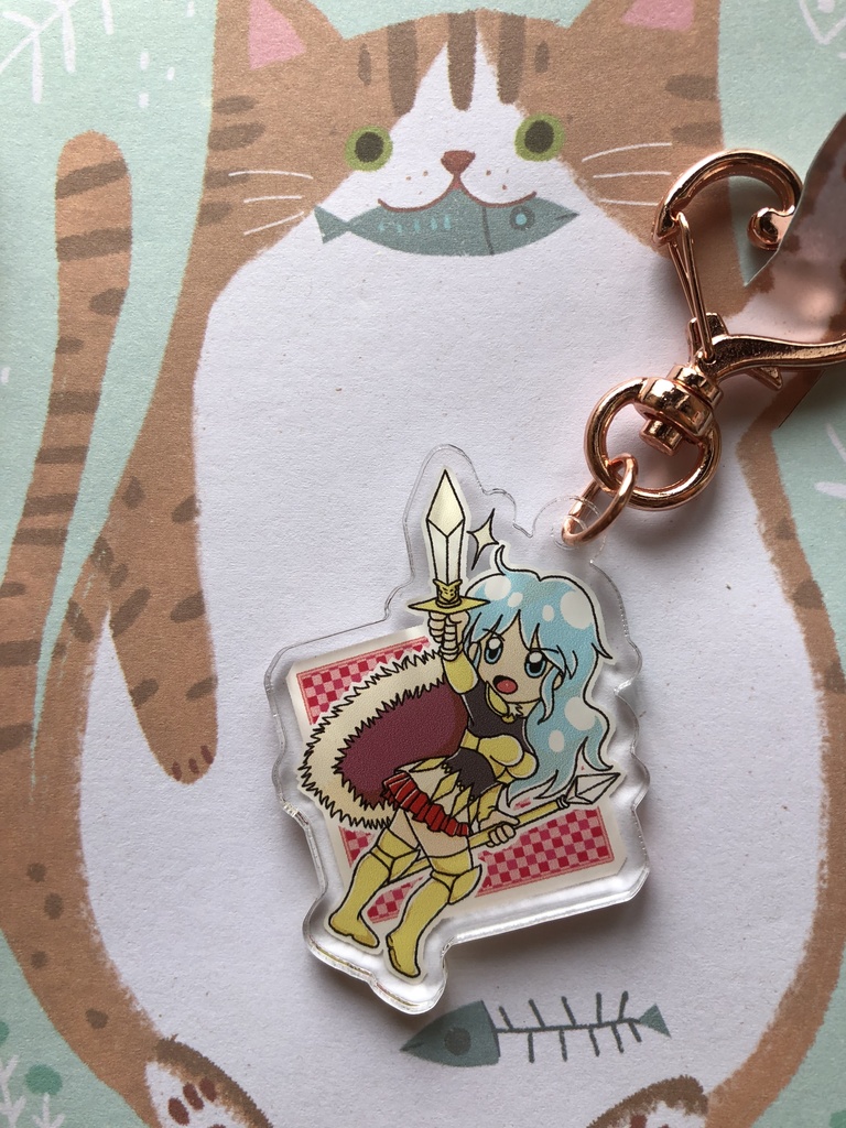 【ロマサガRS】聖王様アクリルキーホルダー