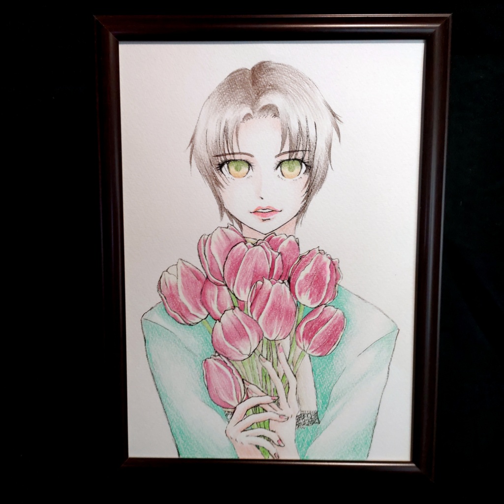 「花暦」表紙原画