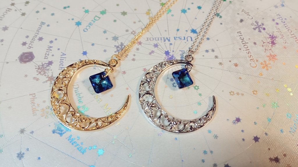 三日月宗近イメージネックレス