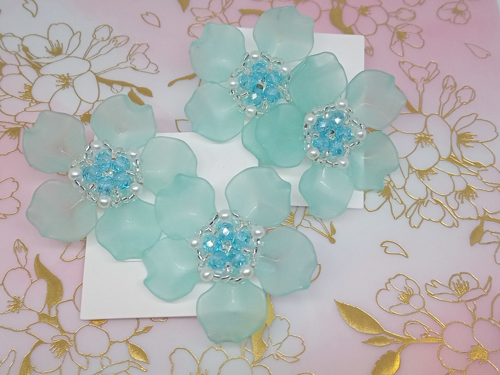 【花逍遥】桜の耳飾り