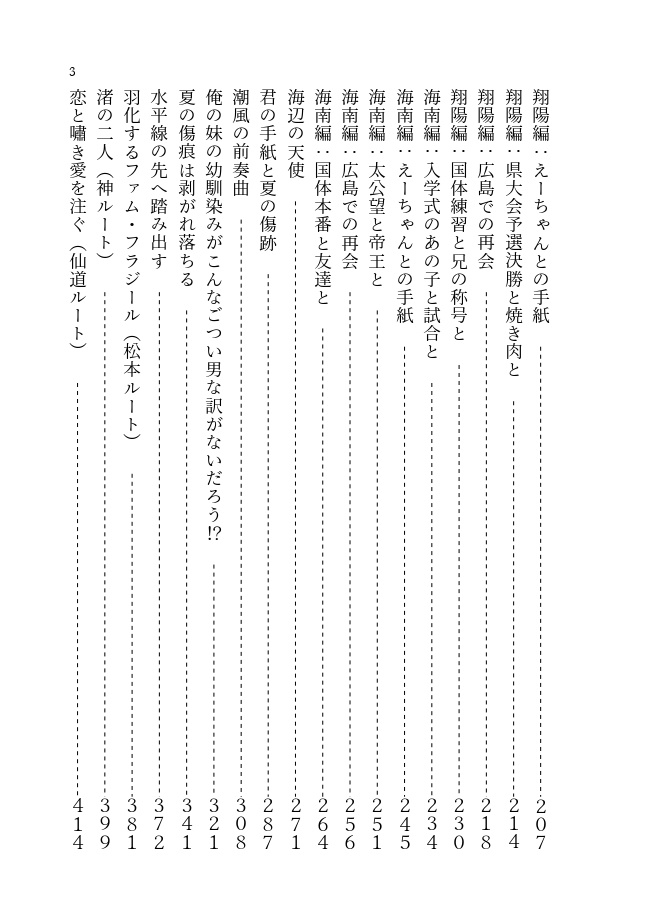 アウト・オブ・バウンズ2(俺の妹なんだからかわいいに決まっているだろう?外伝・if)