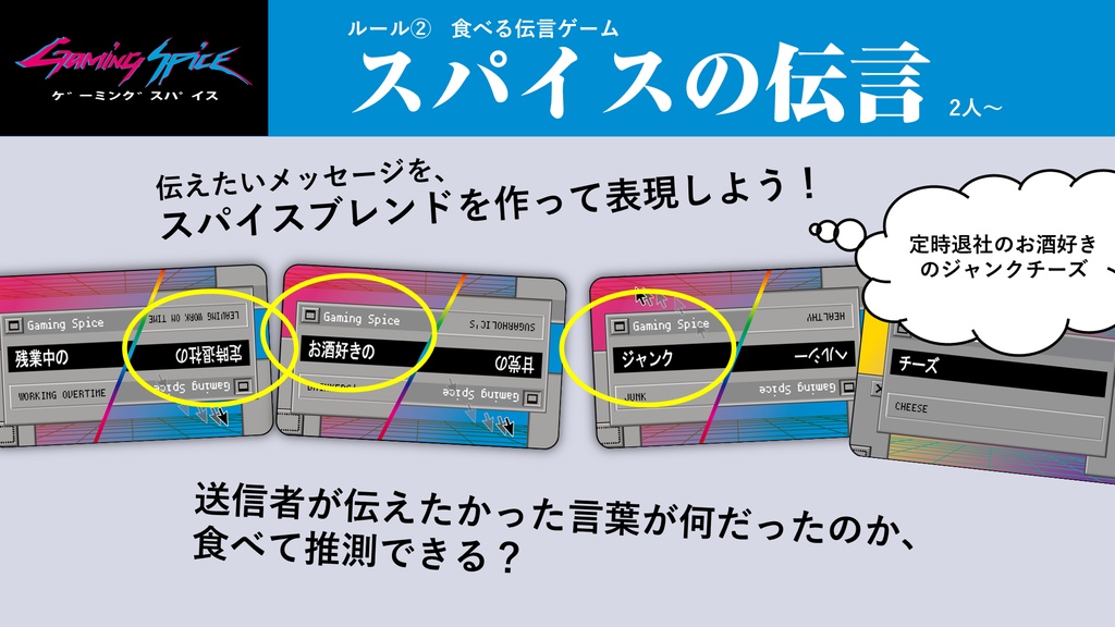 スパイスなしゲーミングスパイス