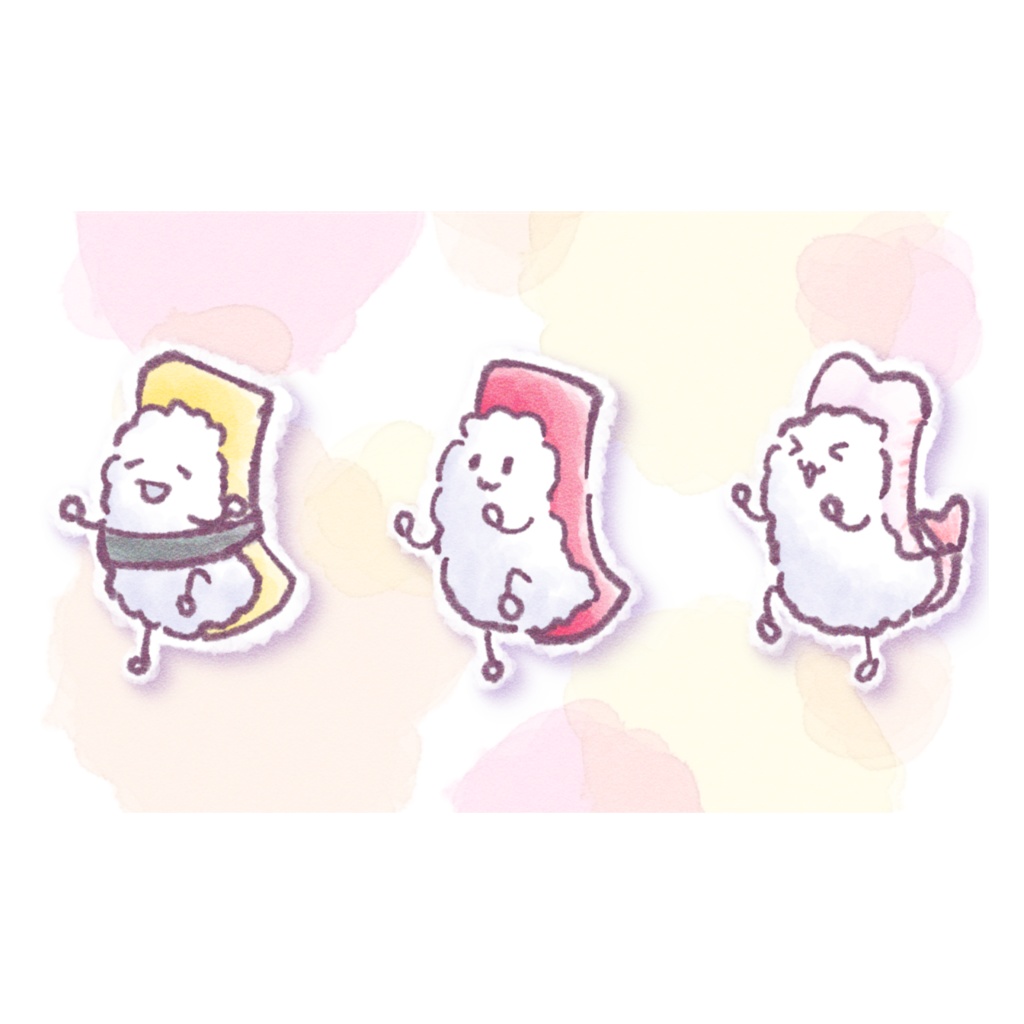 おどるすし ICカードステッカー