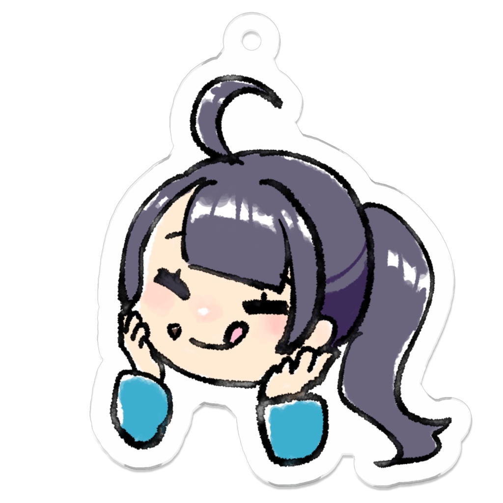 うまうま　アクリルキーホルダー