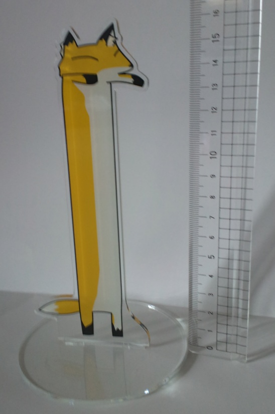 ながいきつねアクリルフィギュア