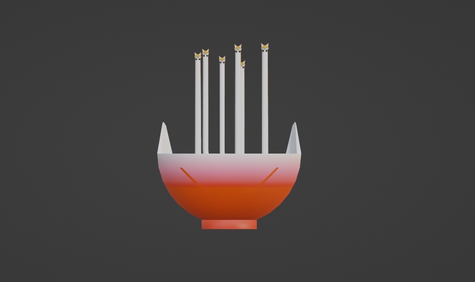 ながいきつねうどん - 狐ゃ庵アイテム