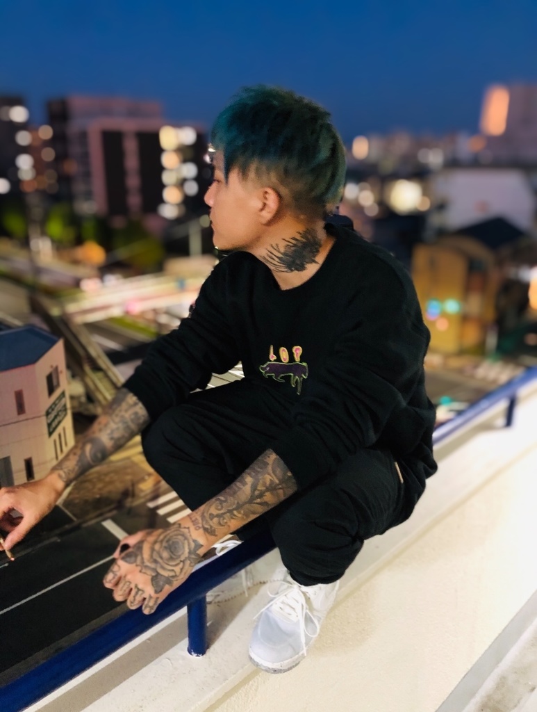 『LOP x KuroNeko』-Black Sweat-