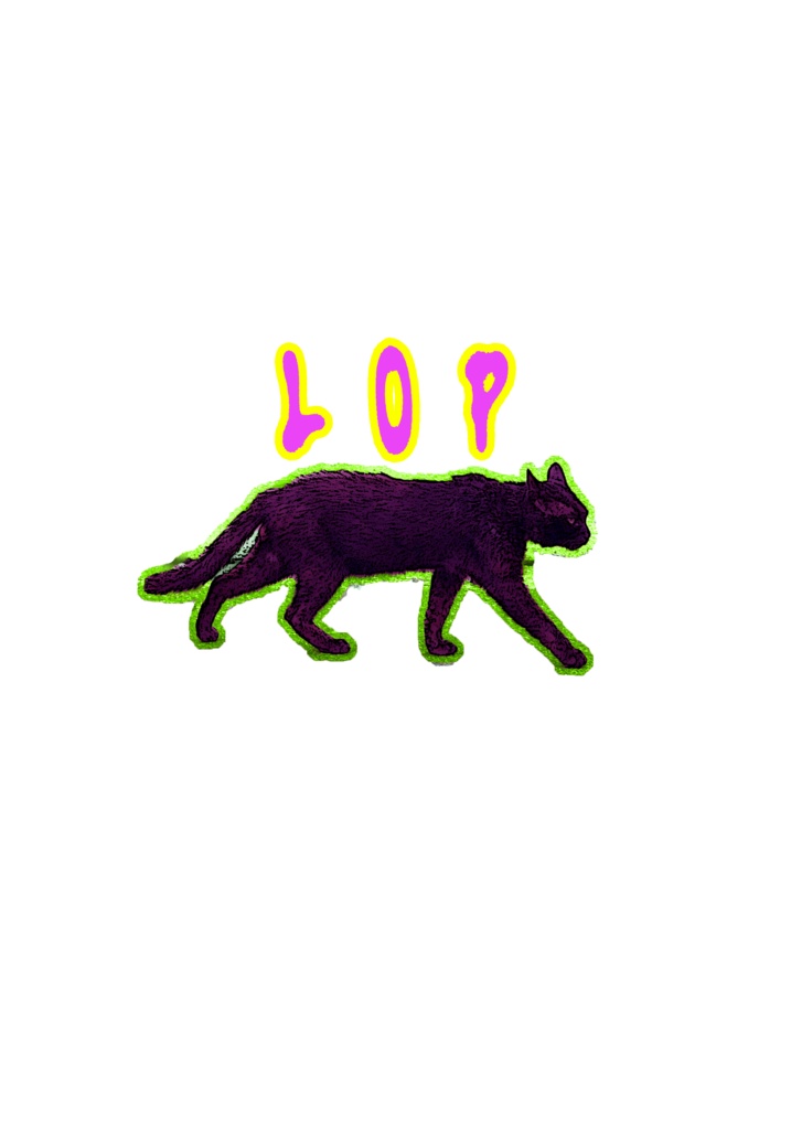 『LOP x KuroNeko』-Black Sweat-