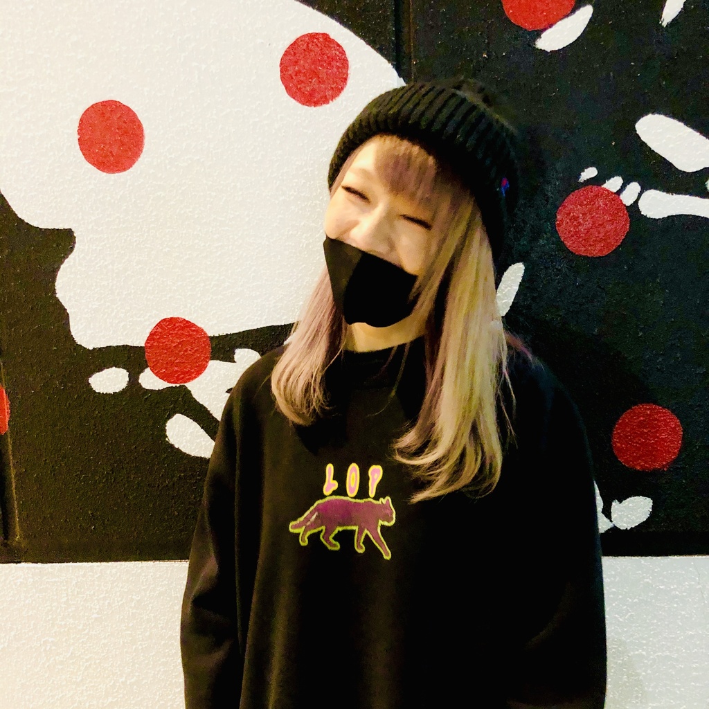 『LOP x KuroNeko』-Black Sweat-