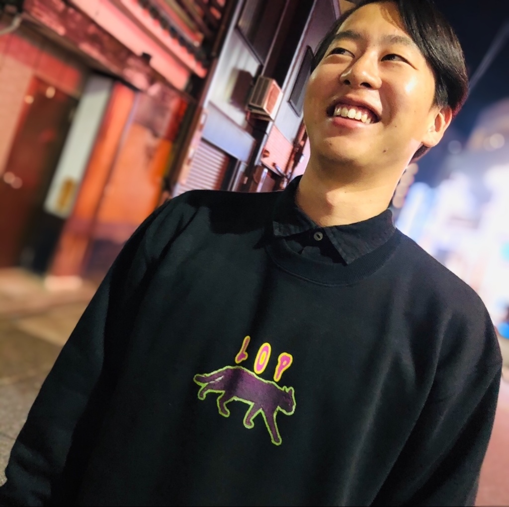 『LOP x KuroNeko』-Black Sweat-