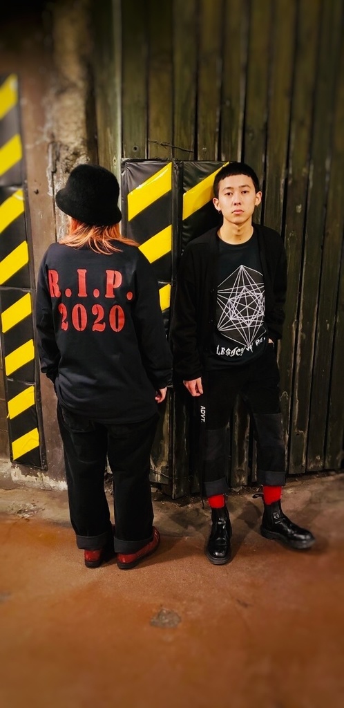 『ETHER -R.I.P.2020-』Long Sleeve T-Shirt(ロンT)