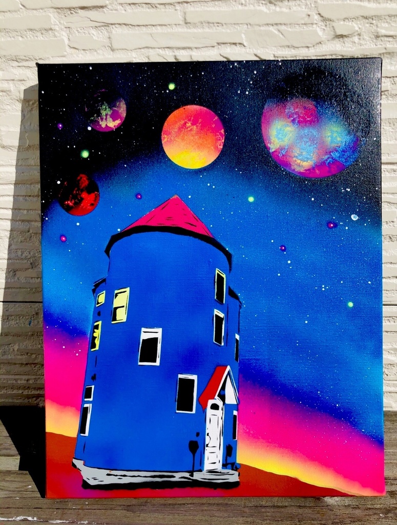 ✖︎キャンバス画✖︎『Unforgettable Memories』(忘れる事の出来ない思い出)