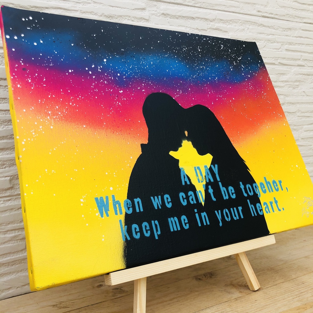 ✖︎キャンバス画✖︎『A DAY』