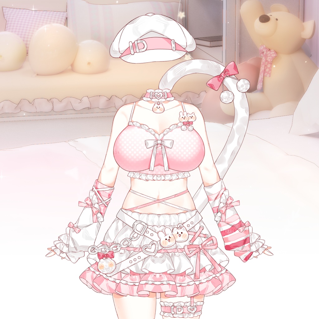 【Vts】【VTuber向け】【原宿】Vtuber新作衣装/ダイナミックVTSペンダントセット