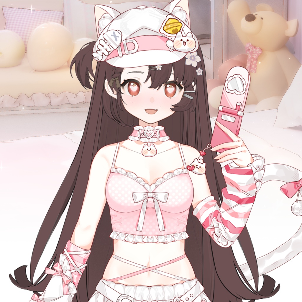 【Vts】【VTuber向け】【原宿】Vtuber新作衣装/ダイナミックVTSペンダントセット