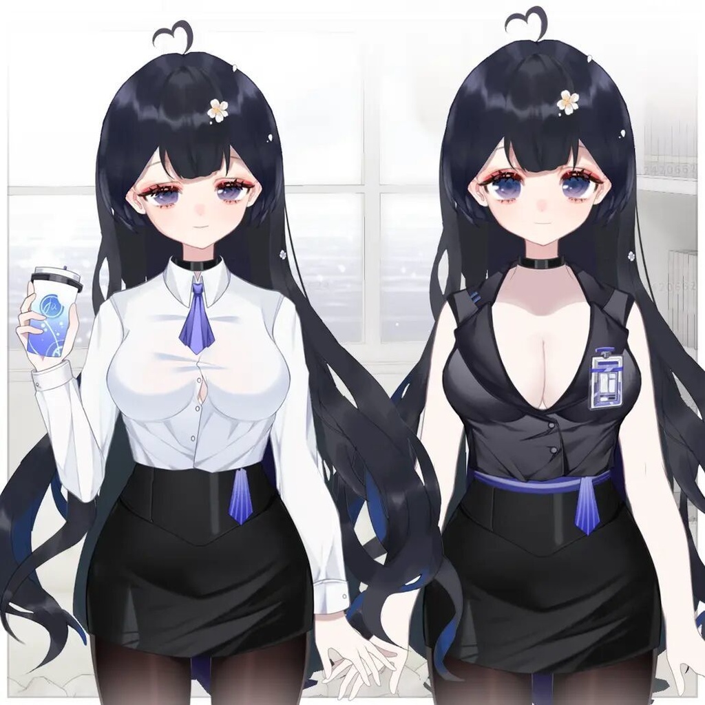 【Vts】【VTuber向け】【秘书】Vtuberです新作衣装/ダイナミックVTSペンダントセット