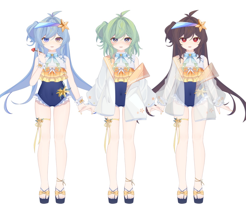 【Live 2D】【早早】VTB生放送ブモデル/Live2D完成品モデリング/Vtuber汎用モデル