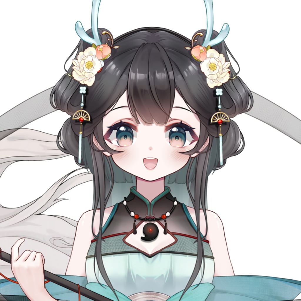 【Vts】【VTuber】【Live 2D】【萱草】ボディサイズを調整でLive 2Dドラゴンガールモデル/Vtuber量販Live2Dモデル全身/Vtuber汎用モデル