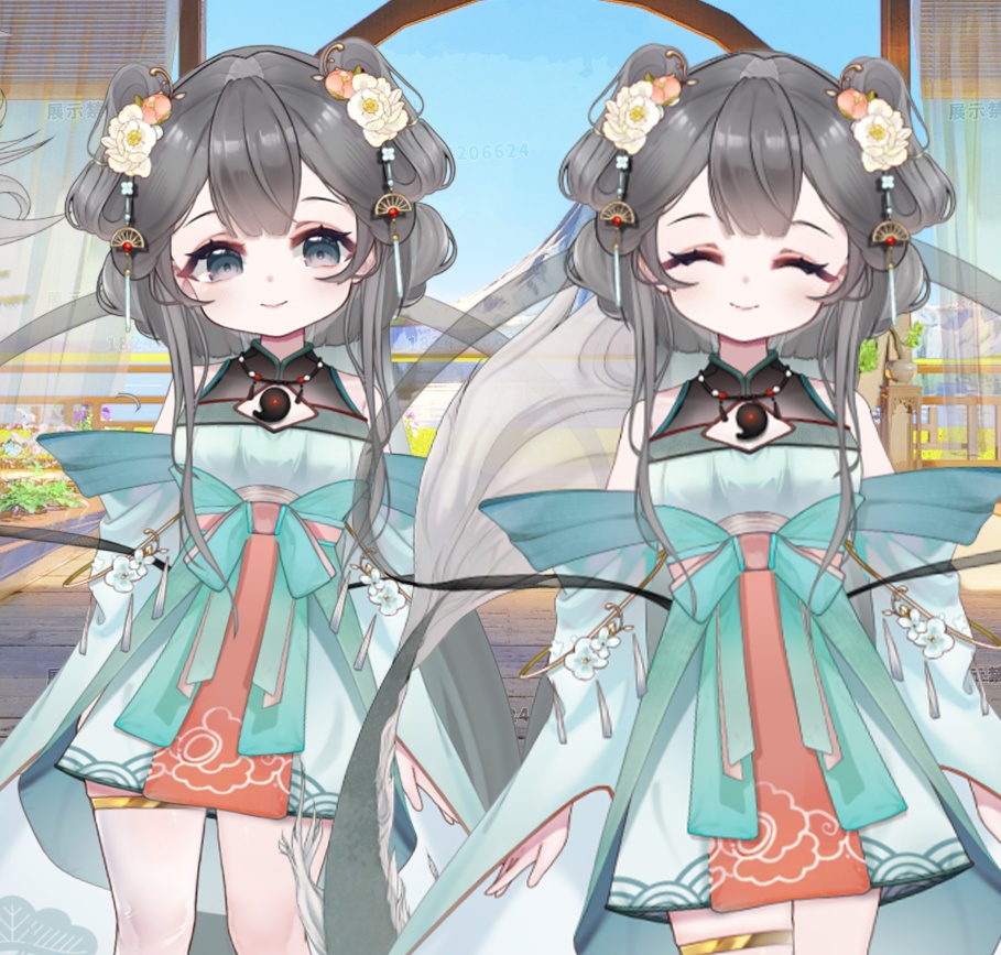 【Vts】【VTuber】【Live 2D】【萱草】ボディサイズを調整でLive 2Dドラゴンガールモデル/Vtuber量販Live2Dモデル全身/Vtuber汎用モデル