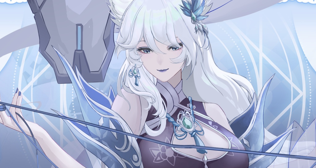 【Vts】【VTuber向け】【ライブui】【Live 2D】【时冰】Live2D完成品モデリング/Vtuber汎用モデル