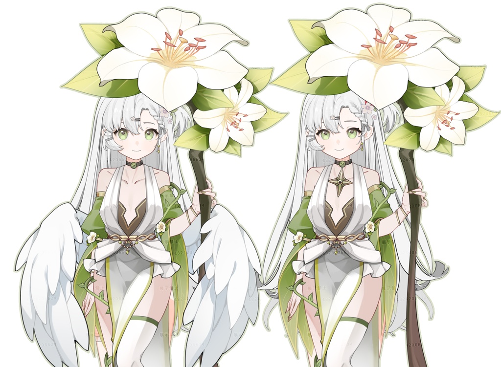 【精灵】【Vts】【VTuber向け】Vtuberです新作衣装/ダイナミックVTSペンダントセット