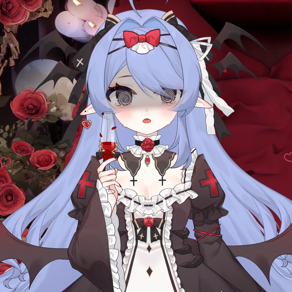 【無料】量販モデル【米娅】ガールライブ2D vtb生放送映像/Vtuber完成品 Live 2D/Vtuber汎用モデル