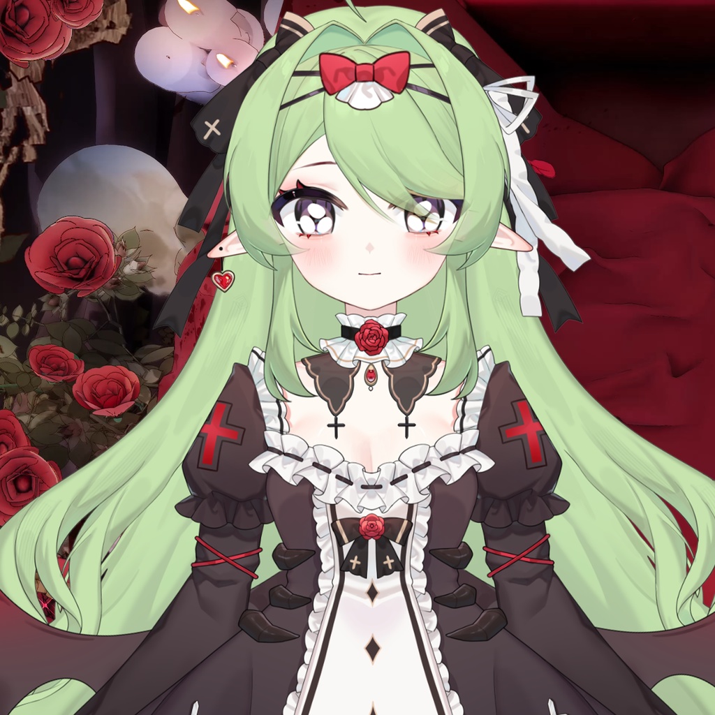 【無料】量販モデル【米娅】ガールライブ2D vtb生放送映像/Vtuber完成品 Live 2D/Vtuber汎用モデル