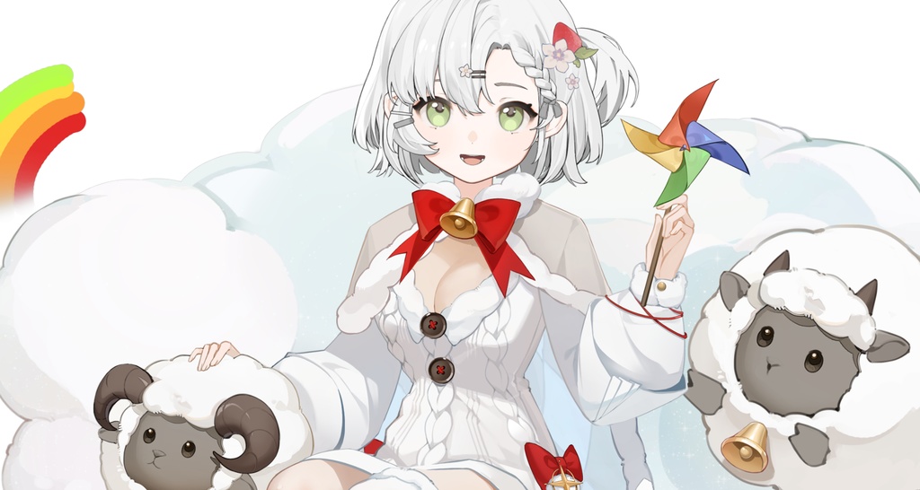 12星座シリーズ【白羊座♈】【Vts】【VTuber向け】Vtuberです新作衣装/ダイナミックVTSペンダントセット