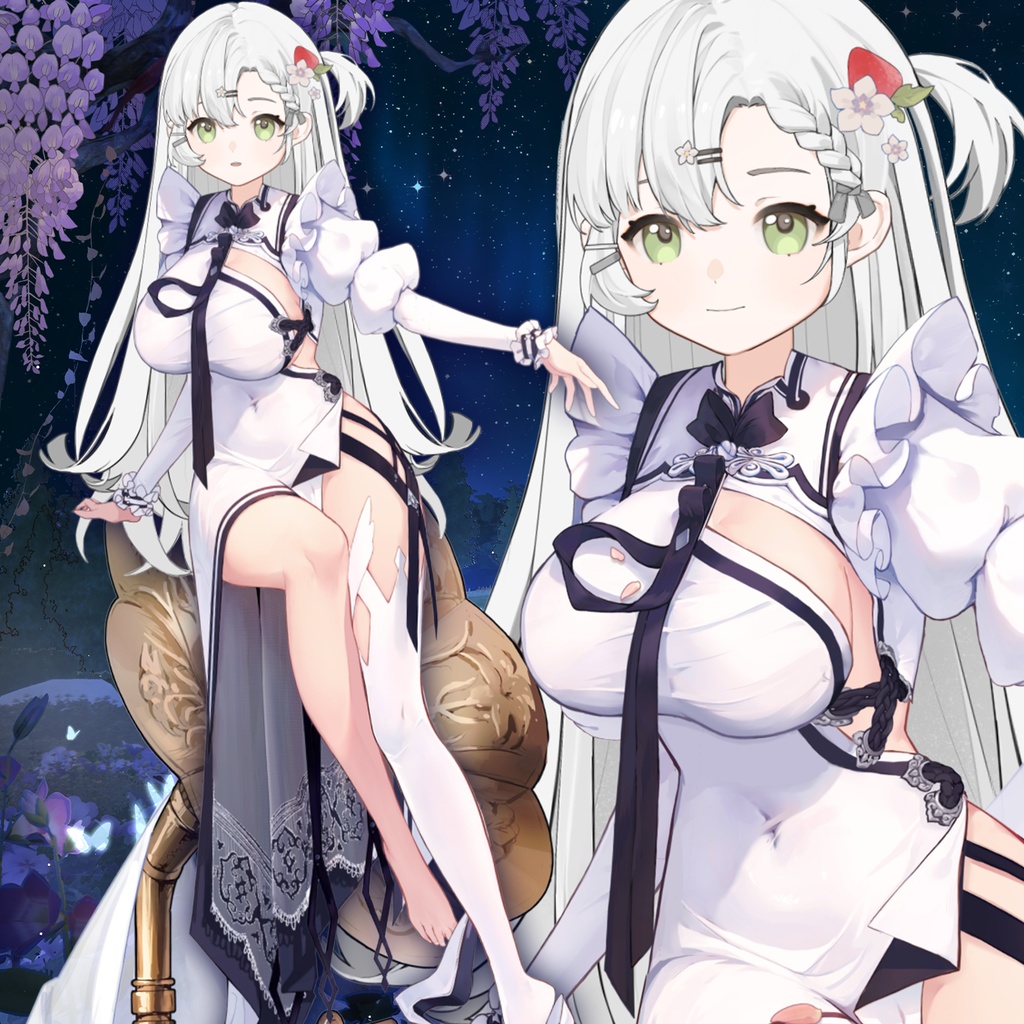 【Vts】【VTuber向け】【白色情人】バレンタインデー❤Vtsダイナミックペンダント/Vtuberです新作衣装/ダイナミックVTSペンダントセット