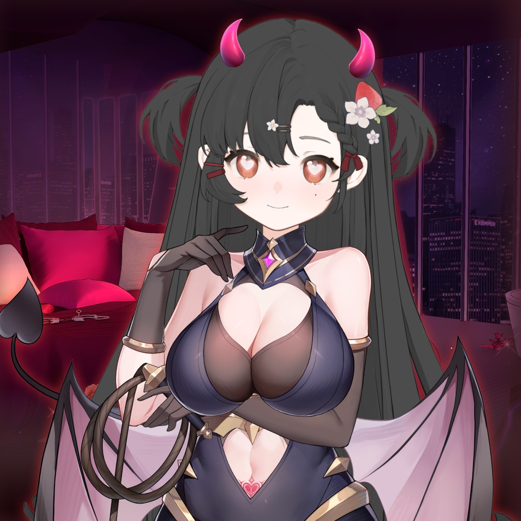 【Vts】【VTuber向け】【魅魔😈】Vtuberです新作衣装/ダイナミックVTSペンダントセット