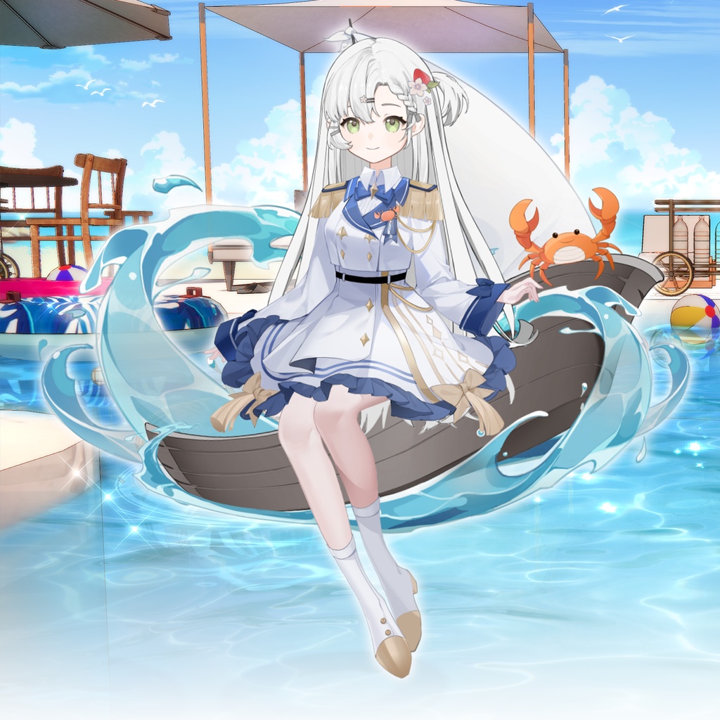 12星座シリーズ【巨蟹座♋】【Vts】【VTuber向け】Vtuberです新作衣装/ダイナミックVTSペンダントセット