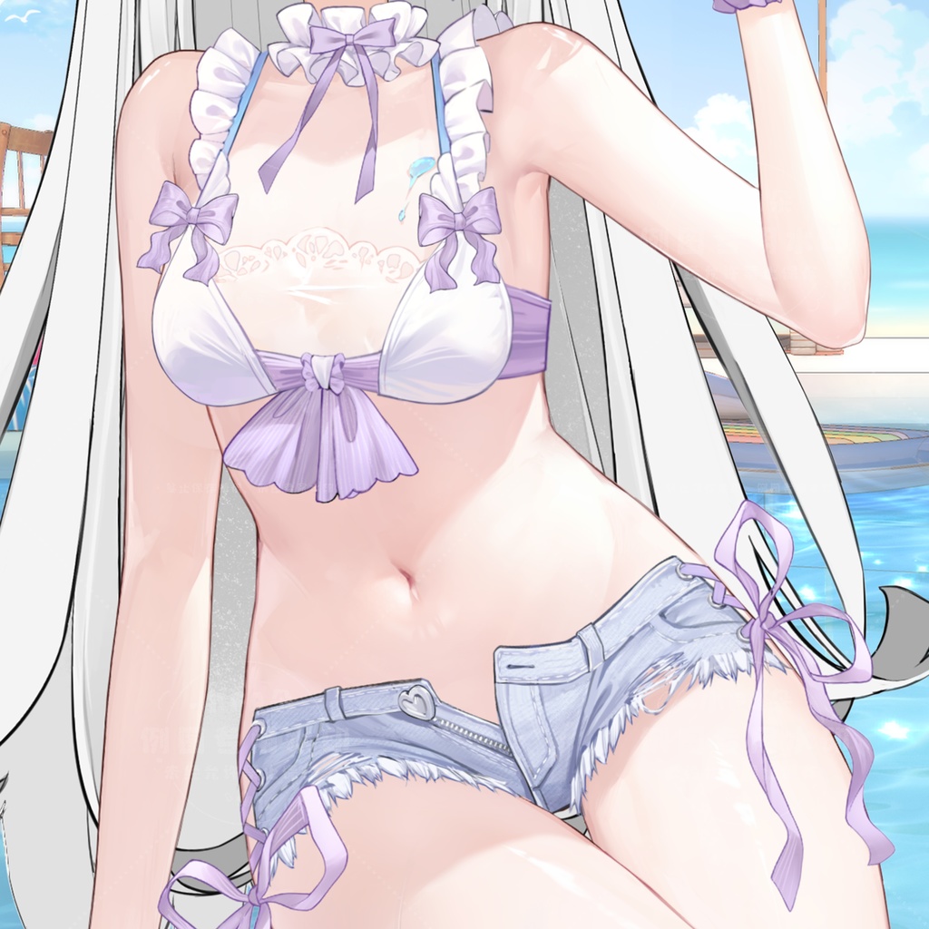 【Vts】【VTuber向け】【海流】Vtuberです新作衣装/ダイナミックVTSペンダントセット