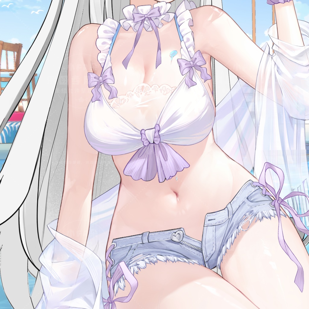 【Vts】【VTuber向け】【海流】Vtuberです新作衣装/ダイナミックVTSペンダントセット