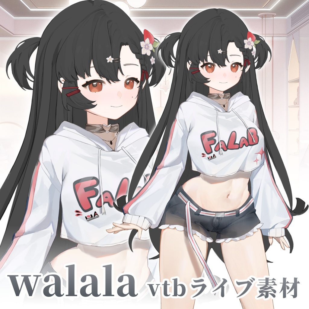 【Vts】【VTuber向け】【walal】Vtuberライブダイナミックな新着/バーチャルキャスターVTSダイナミックペンダント