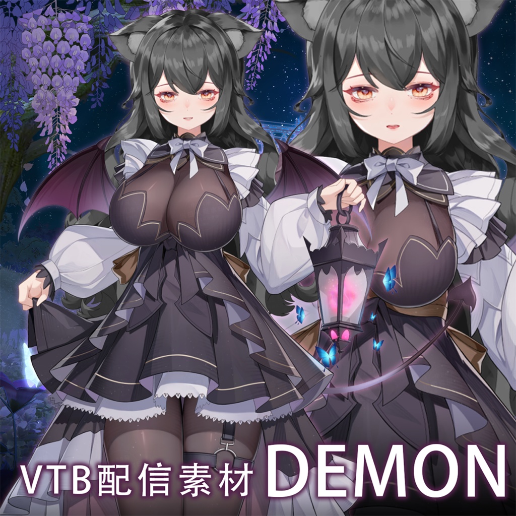 【Vts】【VTuber向け】【DEMON】Vtuberライブダイナミックな新着/バーチャルキャスターVTSダイナミックペンダント