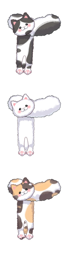 ふくりしょうひん【Vts】【VTuber向け】【围巾猫猫】Vtuberライブダイナミックな新着/バーチャルキャスターVTSダイナミックペンダント
