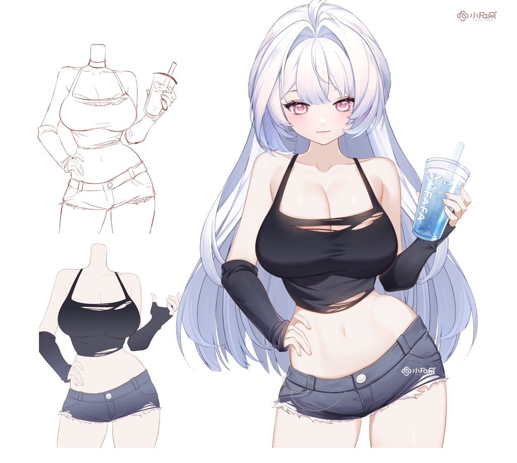 【Vts】【VTuber向け】【喝饮料】Vtuberライブダイナミックな新着/バーチャルキャスターVTSダイナミックペンダント