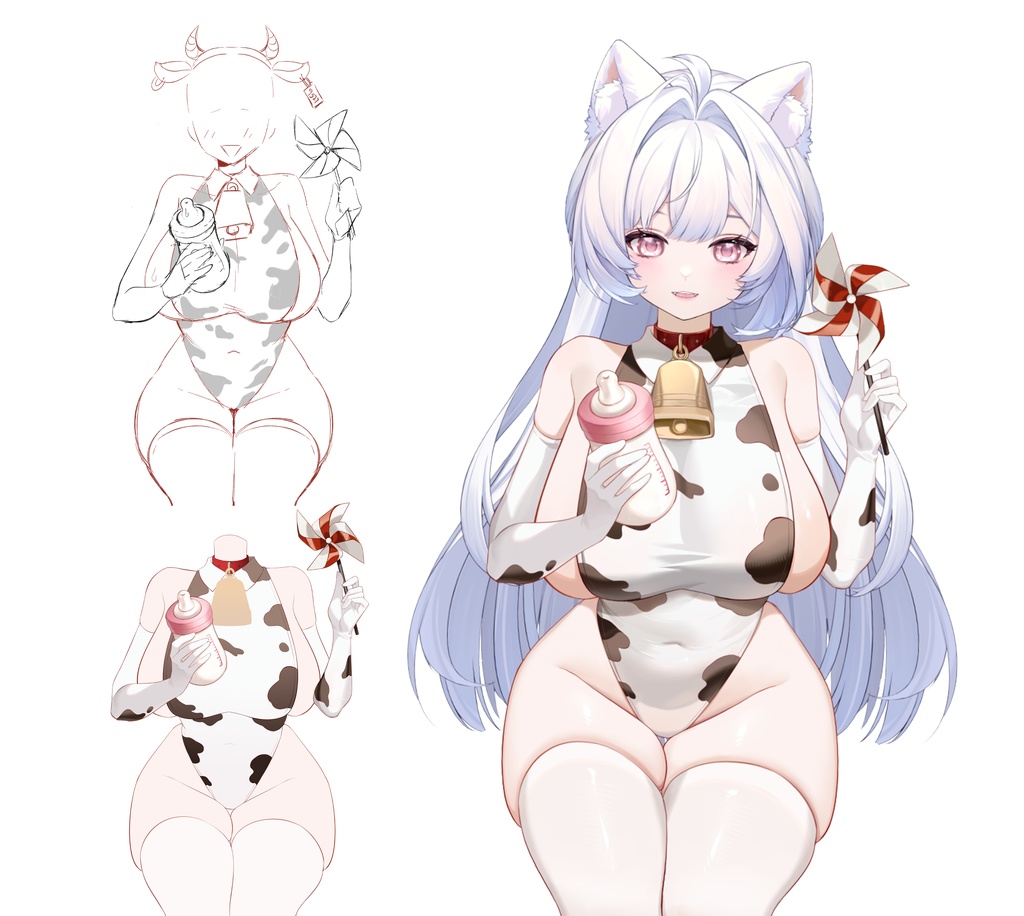 【Vts】【VTuber向け】【大奶牛】Vtuberライブダイナミックな新着/バーチャルキャスターVTSダイナミックペンダント