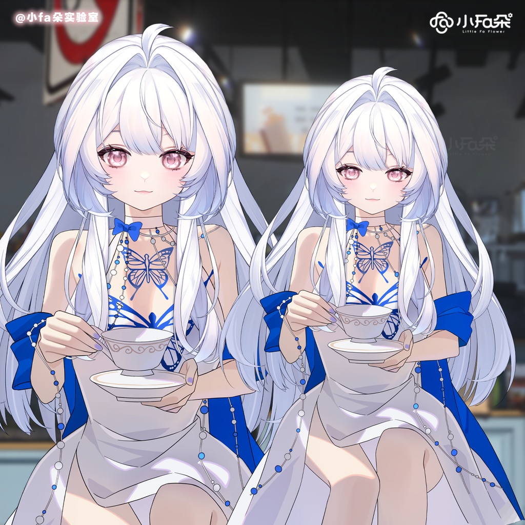 【Vts】【VTuber向け】【蓝栀】Vtuberライブダイナミックな新着/バーチャルキャスターVTSダイナミックペンダント