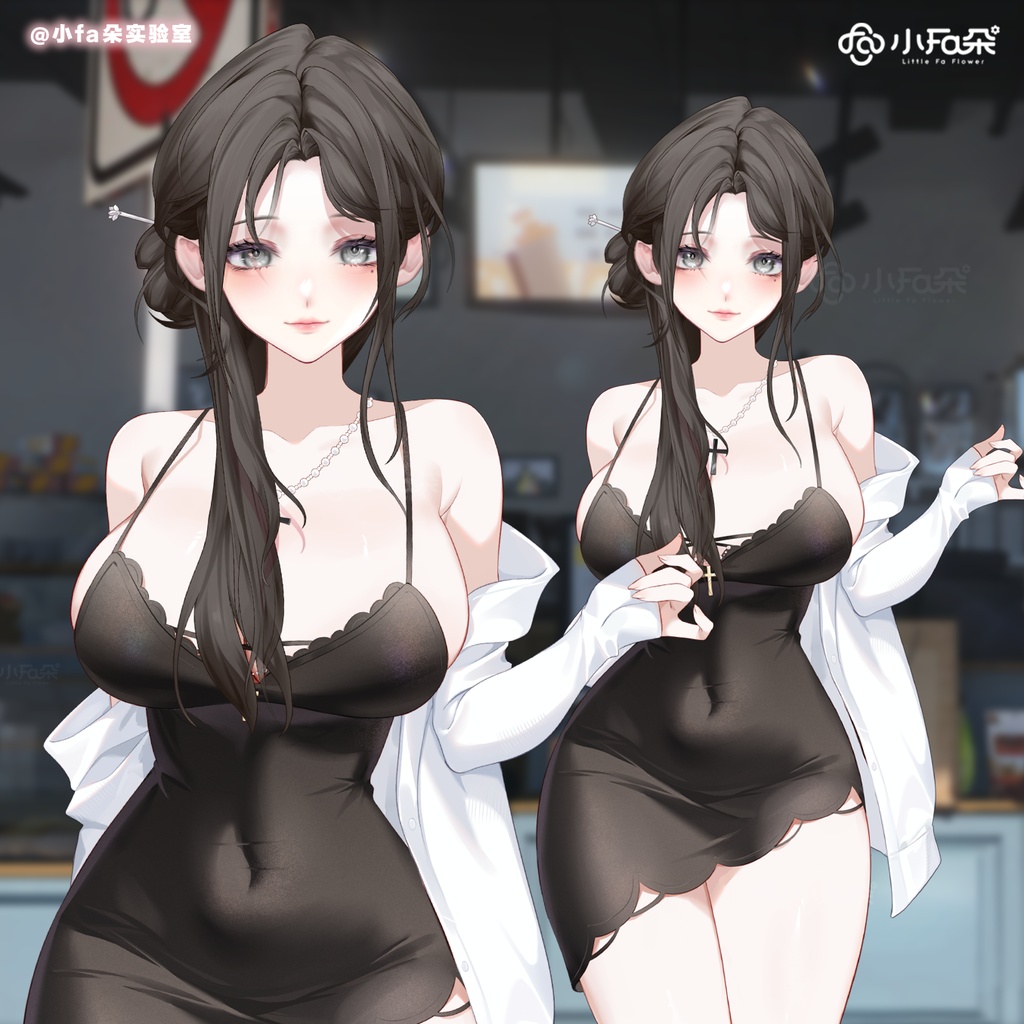 【Vts】【VTuber向け】【墨漪】Vtuberライブダイナミックな新着/バーチャルキャスターVTSダイナミックペンダント